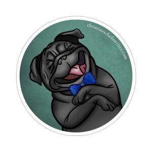Porky Die Cut Sticker