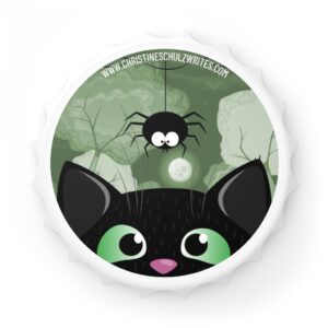 Cat and Spider Bottle Opener