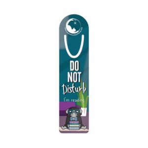 Do Not Disturb Pug Metal Bookmark