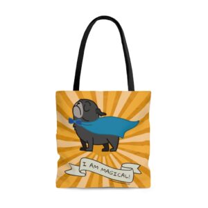 i am magical! Porky Tote Bag