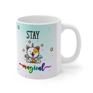 Stay Magical Cat Ceramic Mug