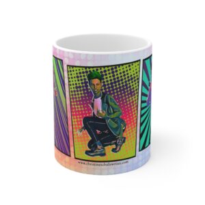 NightFly Pop Art Inspired Ceramic Mug
