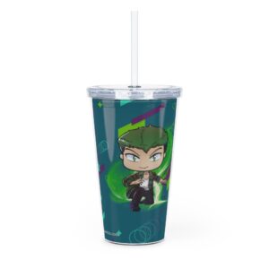 Zulli Plastic Tumbler with Straw