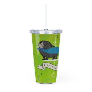 i am magical! Plastic Tumbler with Straw