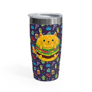 Zulli Hamburger Metal Tumbler, 20oz