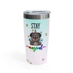 Stay Magical Pug Tumbler, 20oz