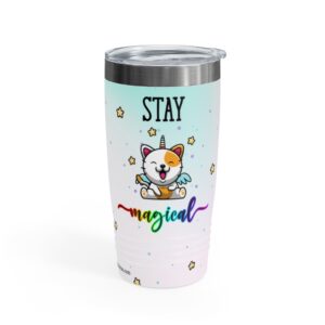 Stay Magical Cat Tumbler, 20oz