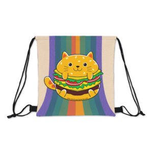 Zulli Hamburger Drawstring Bag