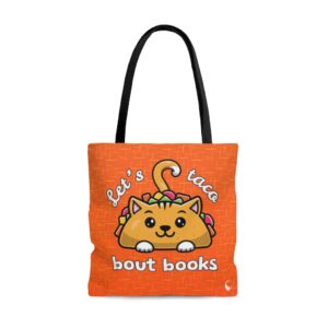 Let's Taco Bout Books Tote Bag