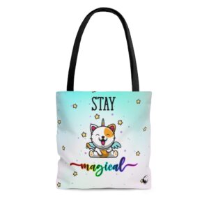 Stay Magical Cat Tote Bag
