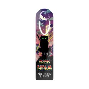 Book Ninja Metal Bookmark
